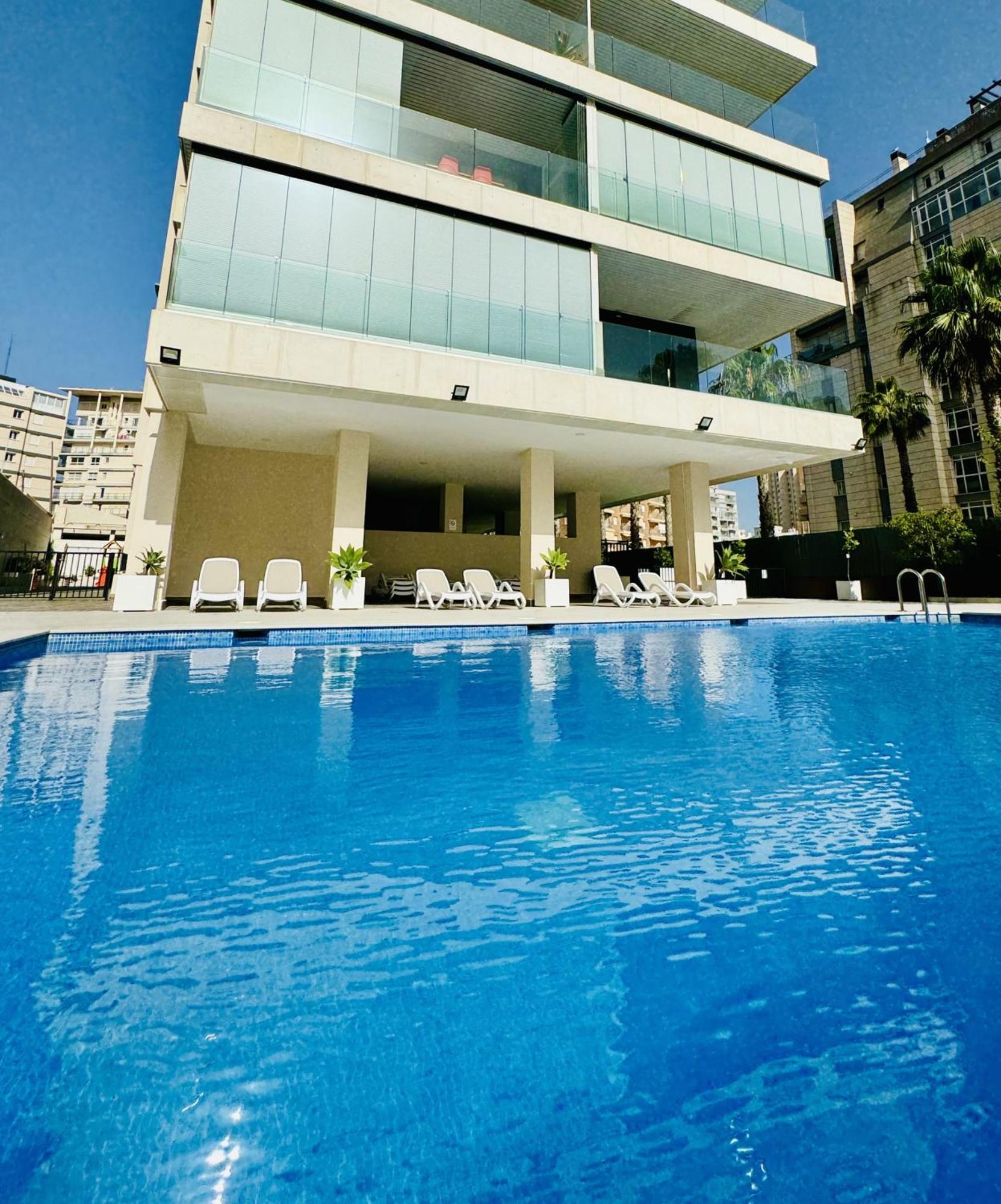 Calpe Beach II - Sea & Pool View Apartment Extérieur photo